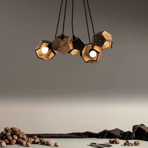 Suspension - BASIC TWELVE - Plato Design srls - bois / en béton / contemporaine