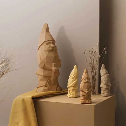 Sculpture en ciment - NINO - Plato Design srls - fait main / à poser / d'extérieur