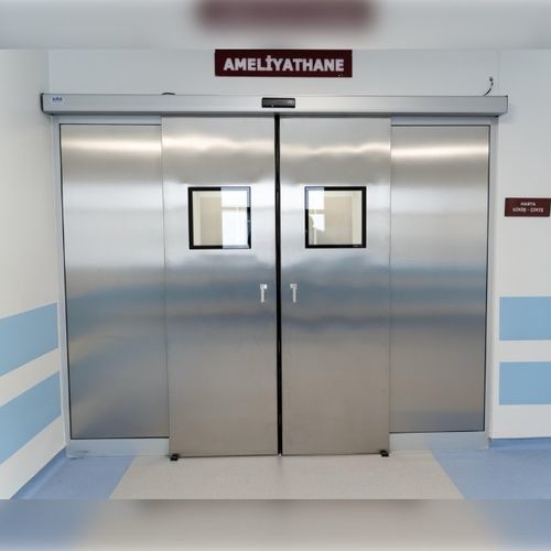 Porte industrielle hermétique - ICAT® - RSA Door Systems - coulissante / à guillotine / en métal
