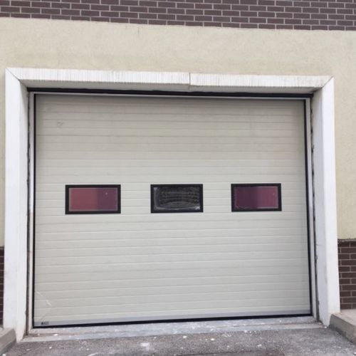 Porte de garage sectionnelle - ICAT®  - RSA Door Systems - en acier / en PVC / en polyuréthane