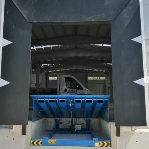 Niveleur de quai manuel - ICAT® - RSA Door Systems - à lèvre télescopique / vertical