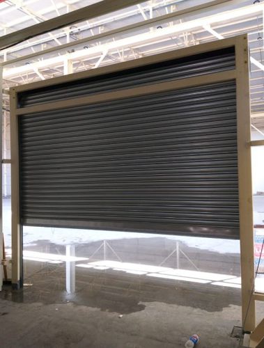 Porte industrielle enroulable - ICAT®  - RSA Door Systems - en acier / de sécurité / automatique