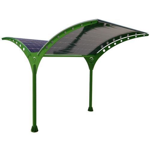 Abri multifonction photovoltaïque - ALBATROS - nrg4You Srl - pour parking / pour aire de jeux / pour skatepark