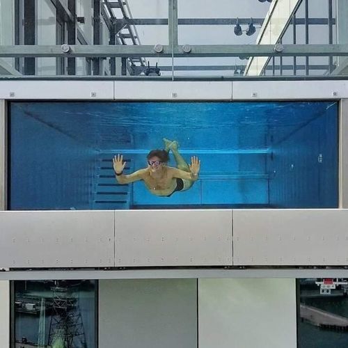 Panneau acrylique - Hydrosight GmbH - pour piscine / pour fenêtrage sous-marin / en PMMA