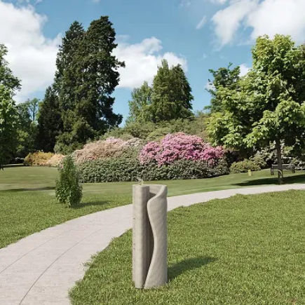 Fontaine à eau d'extérieur - WAVE - Sirolis - urbaine / en béton / pour espace public