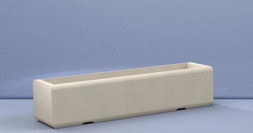 Jardinière en béton armé - BEAM 2000 - Sirolis - rectangulaire / modulable / 100% recyclable