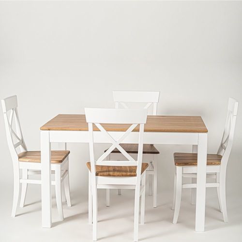 Table à manger design minimaliste - FRANCFORT - Meubles des Carpates - en bois massif / en hêtre / en chêne