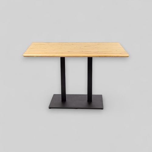 Table mange-debout contemporaine - Meubles des Carpates - en métal / en bois / en chêne