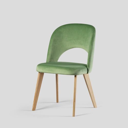 Chaise design minimaliste - FORTE 01 - Meubles des Carpates - pour salon / en bois / avec piètement en bois