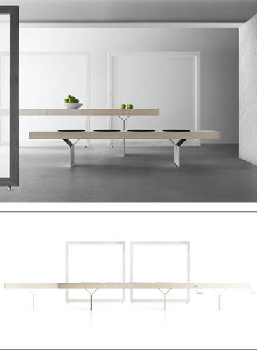 Banc contemporain - INCISO PANCA - BAULINE - en bois