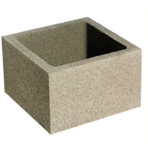 Bloc de béton pour pilier - PILI SERIES - Groupe Saint Léonard - perforé / recyclable / à emboîtement