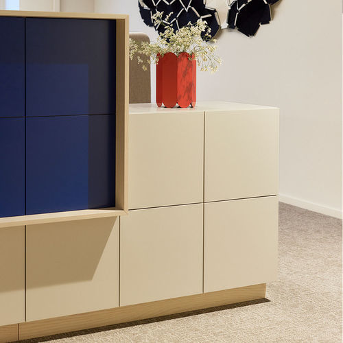Système de rangement autoportant - FRAME  - MIZETTO AB - contemporain / MDF / professionnel