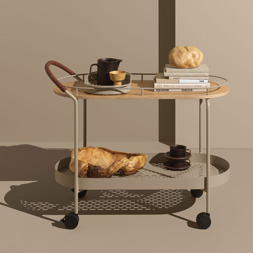 Chariot de service - WAIT HERE - MIZETTO AB - de bureau / de transport / sur mesure
