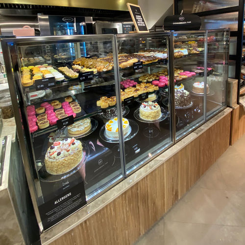 Vitrine réfrigérée comptoir - PANORAMA PASTRY - Eurocryor - îlot / pour pâtisserie / en métal