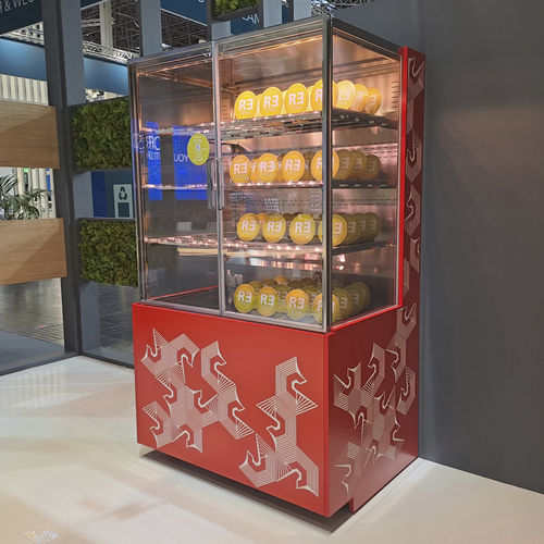 Vitrine réfrigérée comptoir - TORRE RETROBANCO MEAT - Eurocryor - pour commerce / pour boucherie / en inox