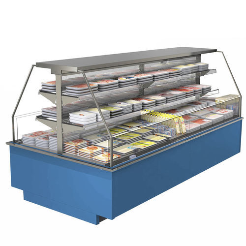 Vitrine réfrigérée comptoir - TWIN MINI SV INTEGRAL - Eurocryor - pour boucherie / en métal / noire