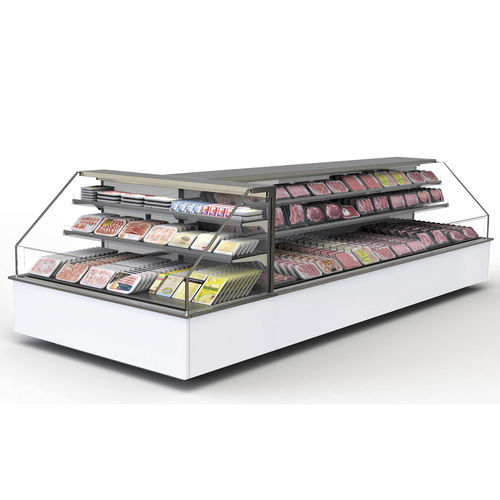Vitrine réfrigérée étagère - TWIN SV - Eurocryor - pour restaurant / pour boucherie / en métal