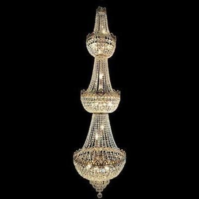 Lustre contemporain - 0100 - CRISTALUX LIGHTING DESIGN - en cristal / professionnel / rond