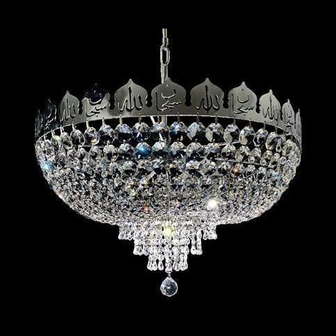 Lustre de style Art Déco - 0190 series - CRISTALUX LIGHTING DESIGN - en cristal / 4 ampoules / 5 ampoules