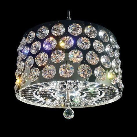 Lampe suspendue - 03041 - CRISTALUX LIGHTING DESIGN - en inox / en cristal / contemporaine