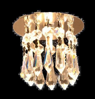 Plafonnier contemporain - 401 - CRISTALUX LIGHTING DESIGN - rond / en acier inoxydable / en cristal