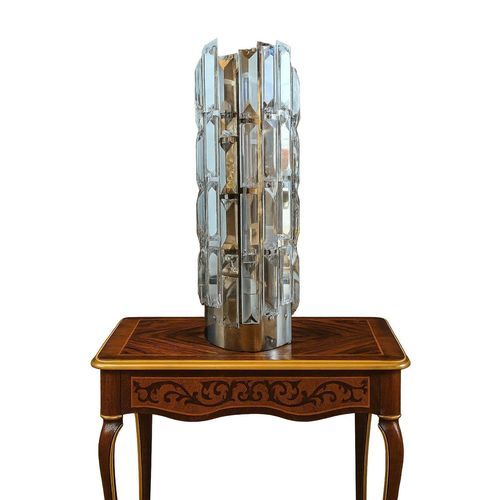 Lampe de table - 125 - CRISTALUX LIGHTING DESIGN - en acier inoxydable / en cristal / contemporaine