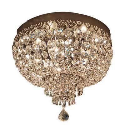 Plafonnier classique - 0101 series - CRISTALUX LIGHTING DESIGN - rond / en métal / en cristal