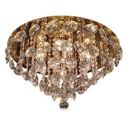 Lustre contemporain - 81041 series - CRISTALUX LIGHTING DESIGN - en métal / en cristal / 3 ampoules