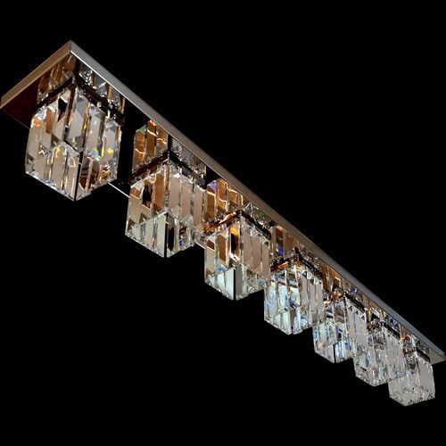 Plafonnier contemporain - 0575/7 - CRISTALUX LIGHTING DESIGN - rectangulaire / en métal / en cristal