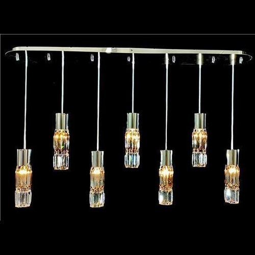 Lustre classique - R17611 series - CRISTALUX LIGHTING DESIGN - en cristal / 7 ampoules / tubulaire