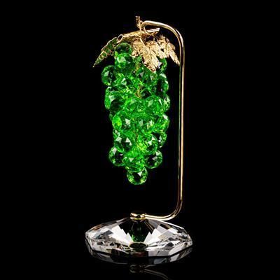 Décoration lumineuse 3D - CRYSTAL GRAPE EMERALD GOLD - CRISTALUX LIGHTING DESIGN - pour hôtel / pour restaurant / professionnelle