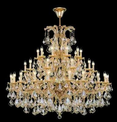 Lustre classique - 1502/40+1 - CRISTALUX LIGHTING DESIGN - en métal / en cristal / professionnel