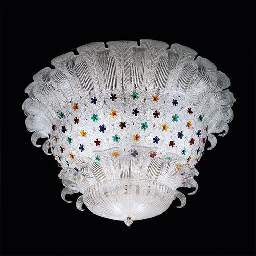 Plafonnier moderne - MADEMOISELLE COROLLE - BEBY ITALY SRL - rond / en verre de Murano / en métal
