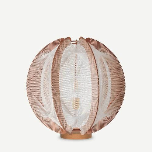 Lampe de table - ASTROFI TWIST CROISÉ - LAFABLIGHT - de sol / en bois / en chêne