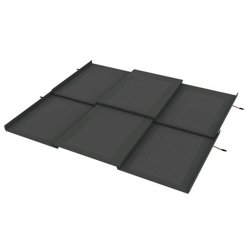 Tuile photovoltaïque - ARDESIA 600 - AHLUX ITALIA SRL - plate / solaire / en verre
