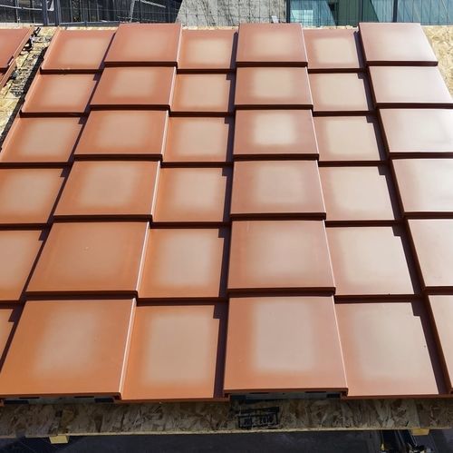 Tuile photovoltaïque - MARSIGLIESE - AHLUX ITALIA SRL - marseillaise / en verre / en métal