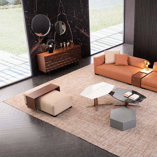 Buffet moderne - PEERAGE - DASH CASA GROUP CO.LTD - en acier / en acier inoxydable / en placage de bois