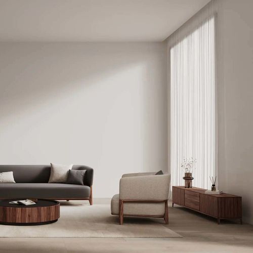 Support TV sur pied contemporain - SPRING - DASH CASA GROUP CO.LTD - lowboard / avec rangement intégré / fait main
