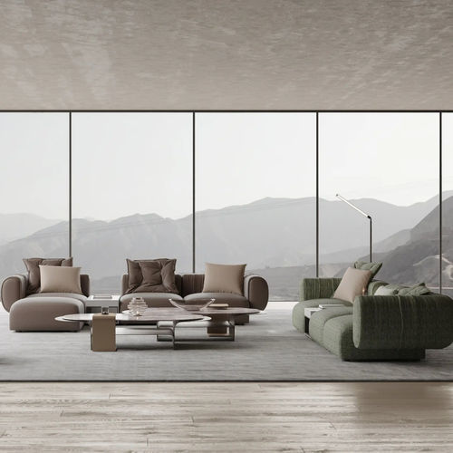 Canapé modulable - CACTUS  - DASH CASA GROUP CO.LTD - contemporain / en métal / en tissu