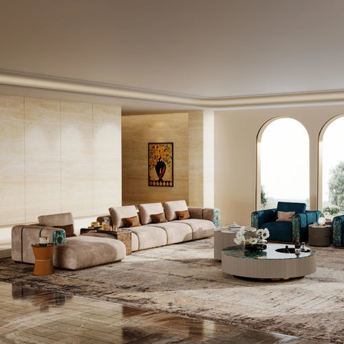 Canapé contemporain - HESTIA’S ODE  - DASH CASA GROUP CO.LTD - pour intérieur / de salon / en métal