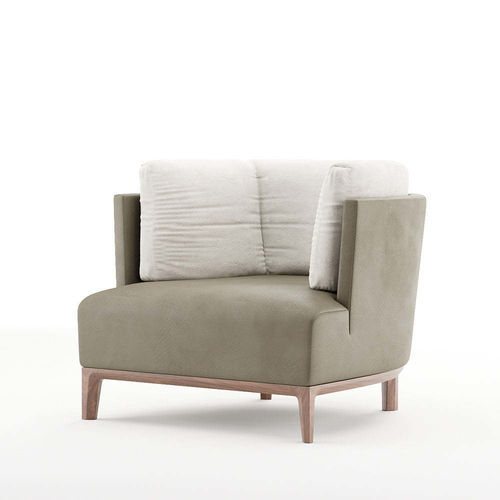 Fauteuil de style - SHAN ZHU EMBRACE - DASH CASA GROUP CO.LTD - en cuir / en tissu / en bois massif