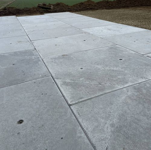 Dalle de plancher préfabriquée en béton - Féret Préfa - de voirie
