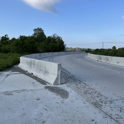 Glissière de sécurité en béton - Féret Préfa - de voirie