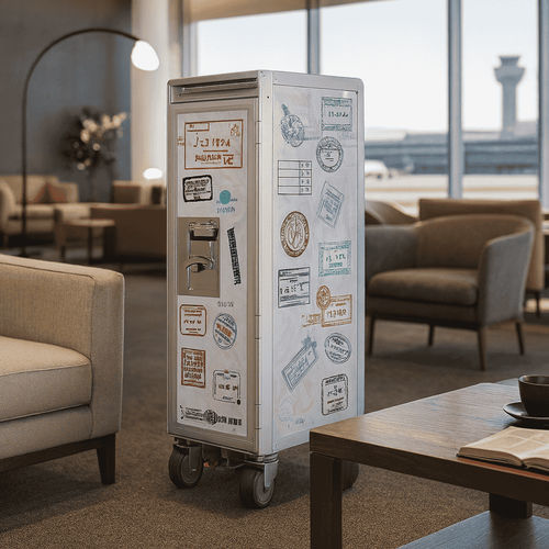 Chariot d'avion - PASSPORT  - Skypak - de stockage / à plateforme / de bureau