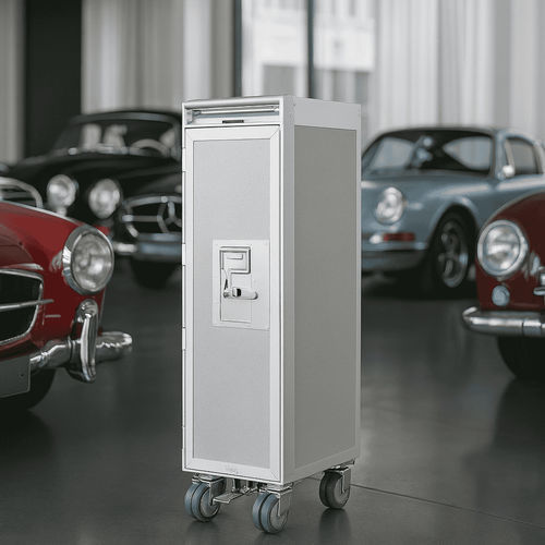 Chariot d'avion - SILVER - Skypak - de stockage / de bureau / personnalisable