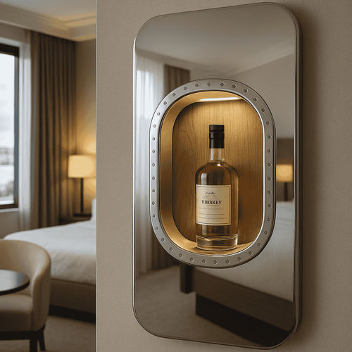 Range-bouteille en pièces d'avion - ONE - Skypak - en aluminium / mural / professionnel