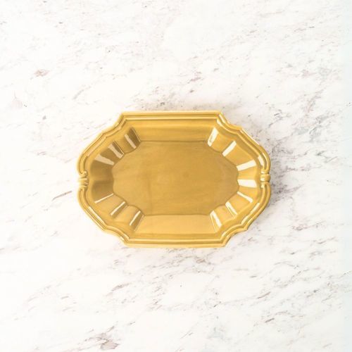 Plat de présentation en céramique émaillée - MPU186 - MAISON PICHON - pour hôtel / pour restaurant