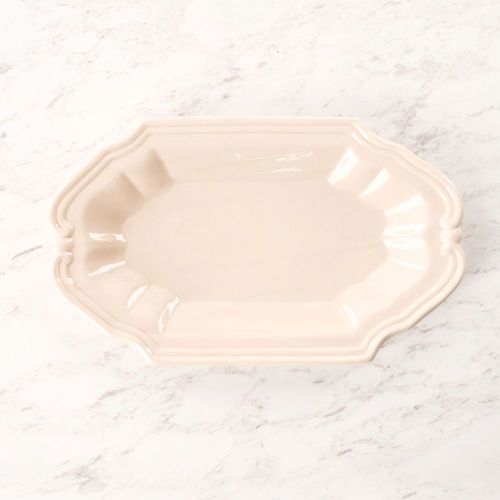 Plat de présentation en céramique émaillée - MPU172 - MAISON PICHON - pour chambre d'hôtel / pour restaurant