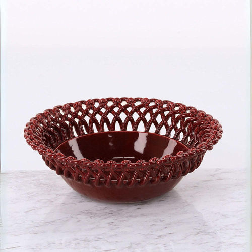 Panier de rangement en céramique émaillée - ABELHA - MAISON PICHON