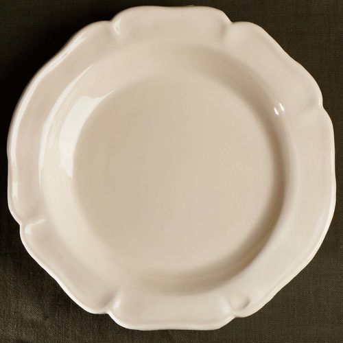 Assiette creuse - MAISON PICHON - ronde / en céramique émaillée / uni
